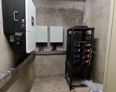 BATTERY RACK AND INVERTER BATTERY RACK AND INVERTER